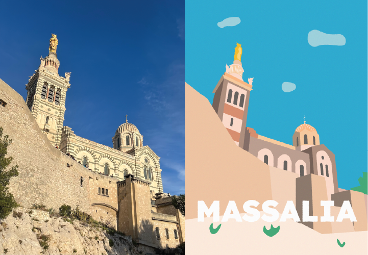 Affiche Marseille — visuel 1