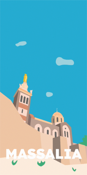 Affiche sur Marseille