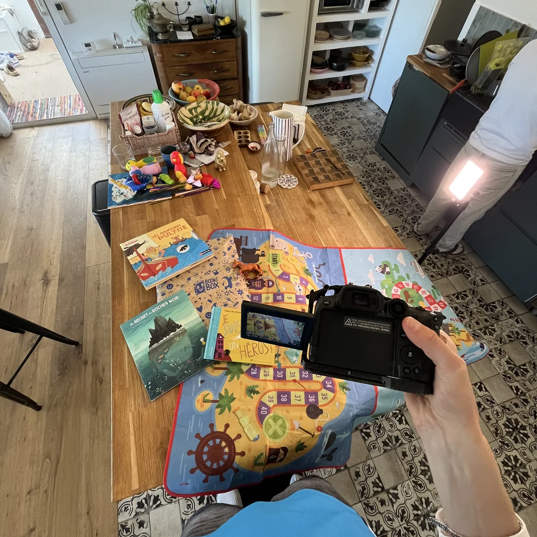 Direction artistique shooting BookiBox